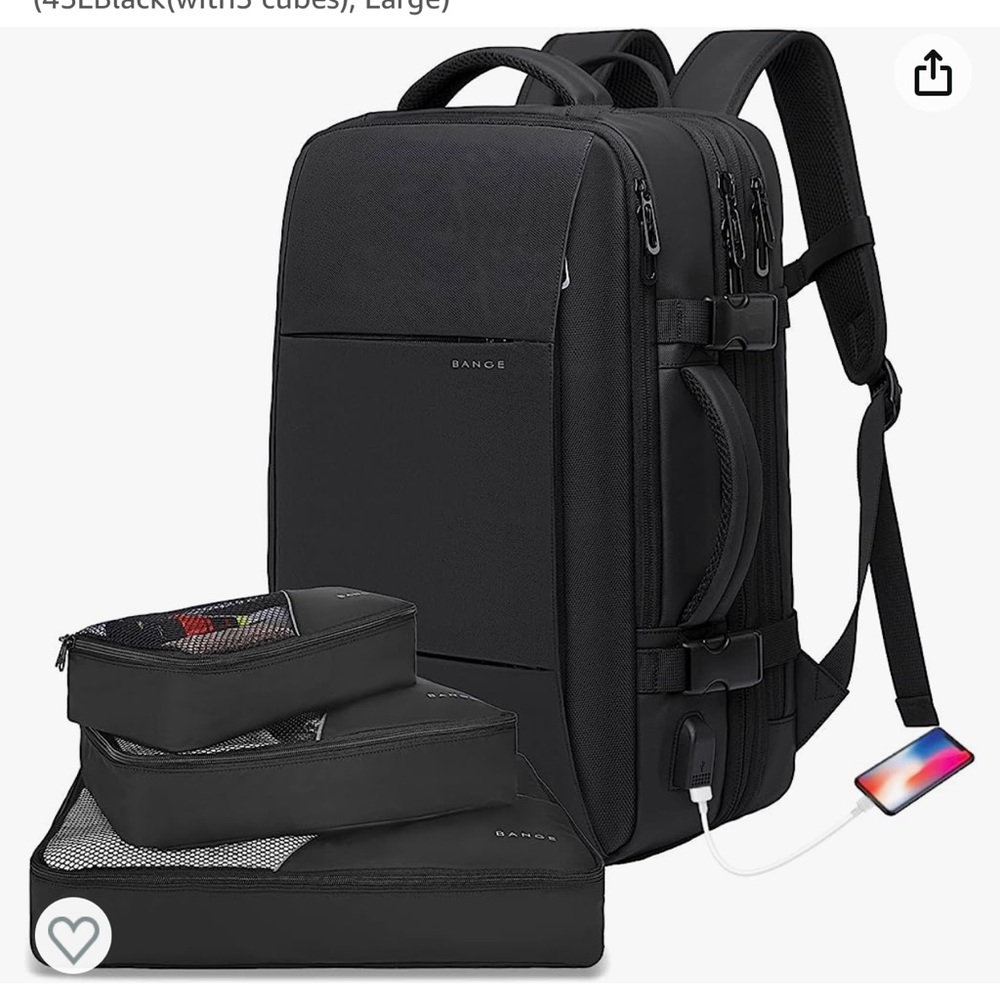 BANGE Travel Backpack